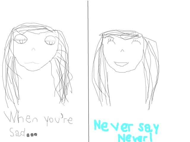 Never say never