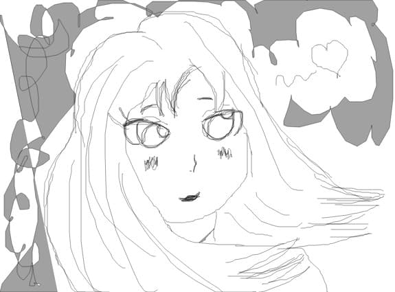 Anime girl schita