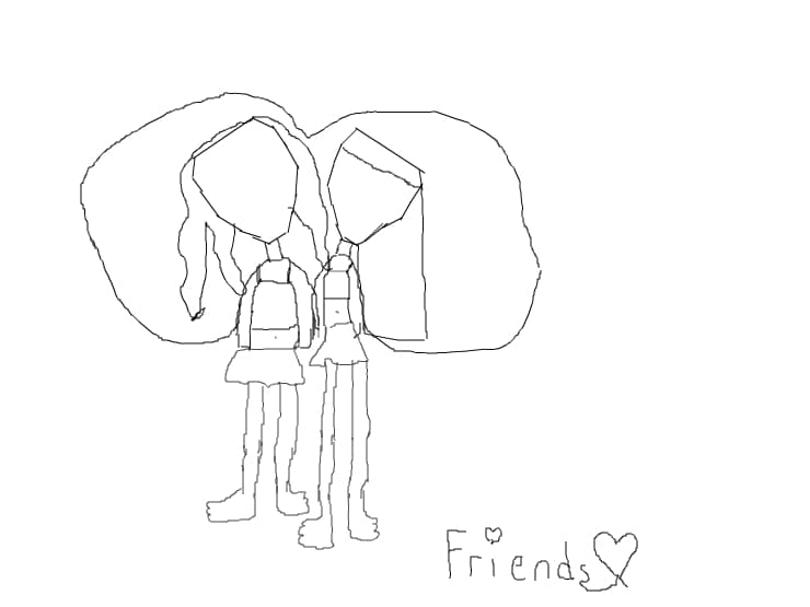 Friends-schita