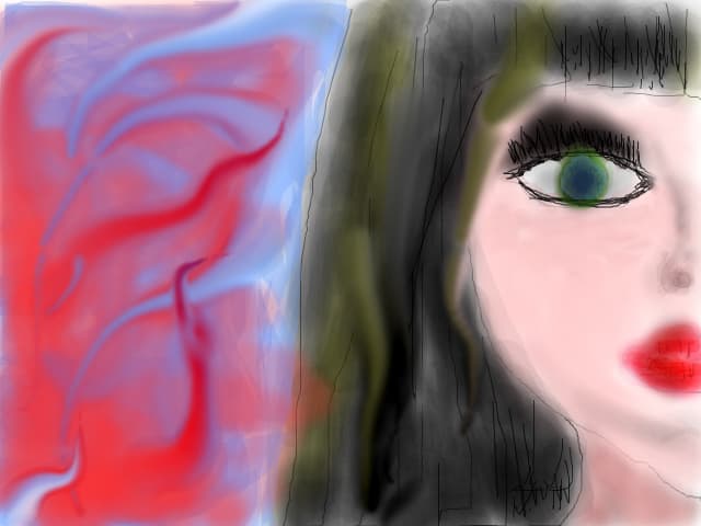 Jumatate de portret :)