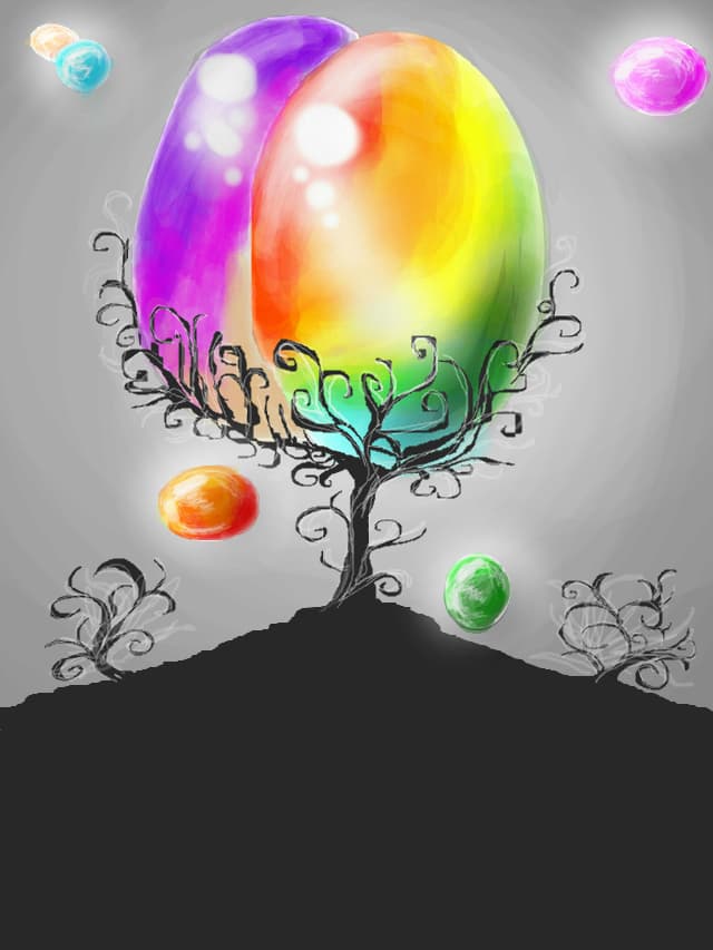 Buble tree....