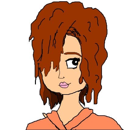 a girl