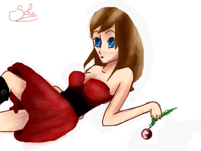 One girl
