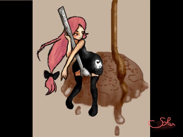 Chocolate Ice Cream Girl