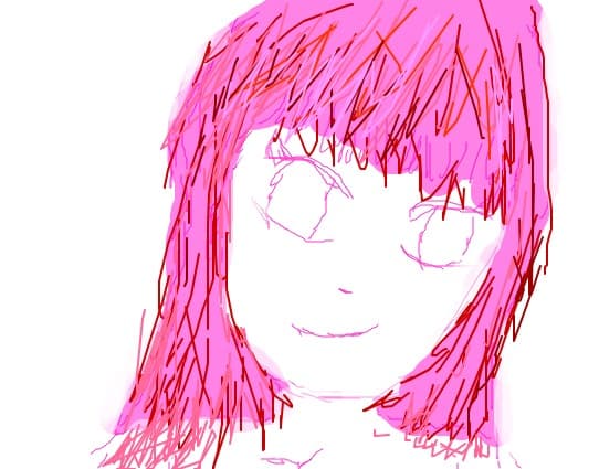 mda... un desen mumusel facut fara tableta grafica