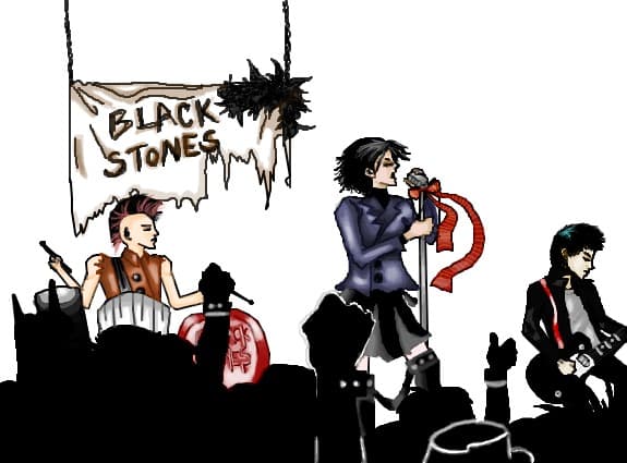The blackest of stones