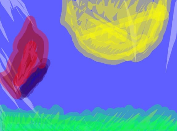strange landscape