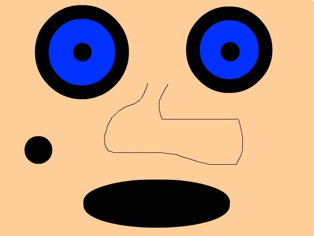 a face