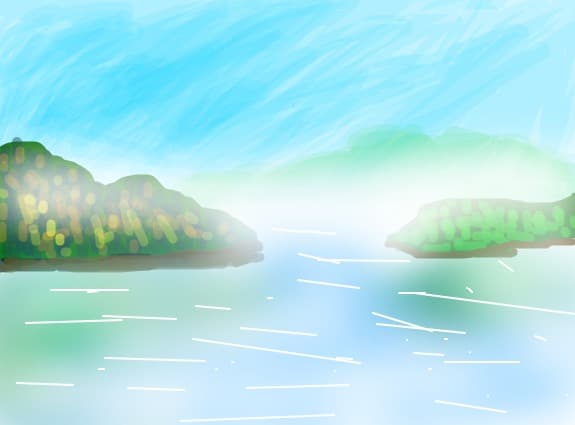 Lac in ceata