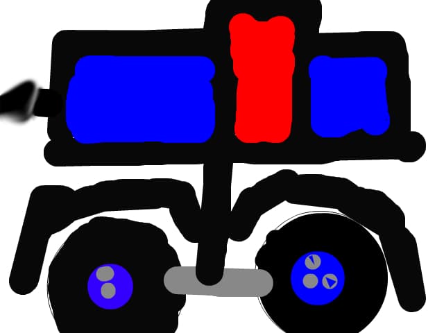 CAMION  MONSTRU