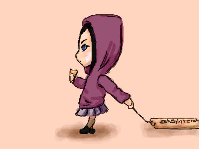 Biscuitii Desenatori (primul meu desen pe layere)