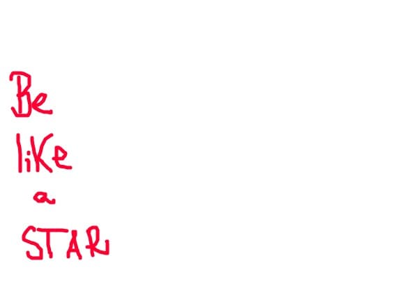 Be like a star (Fi ca o stea)