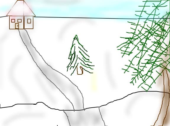 Peisaj de iarna