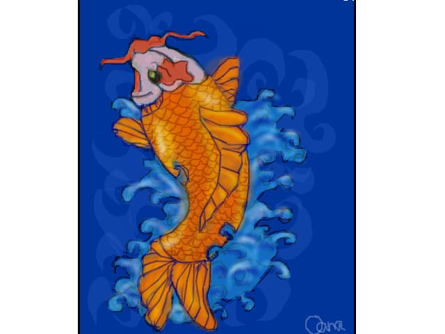 Koi Fish (mare se vede terminat)