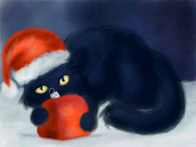 Christmas Kitty