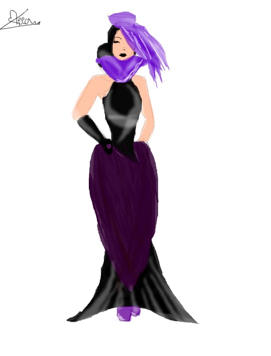 black lady
