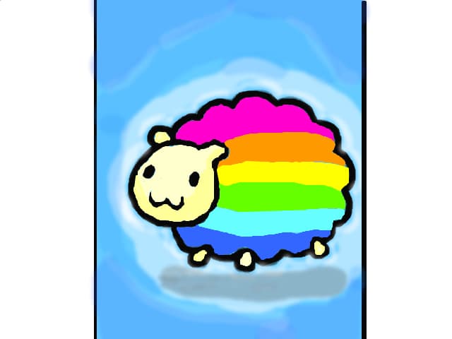 Rainbow Sheep