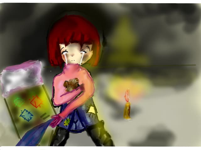 alone....