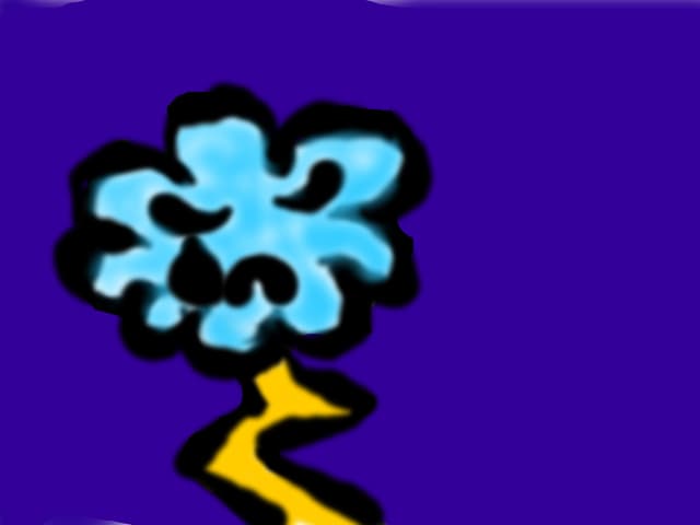 The dark cloud