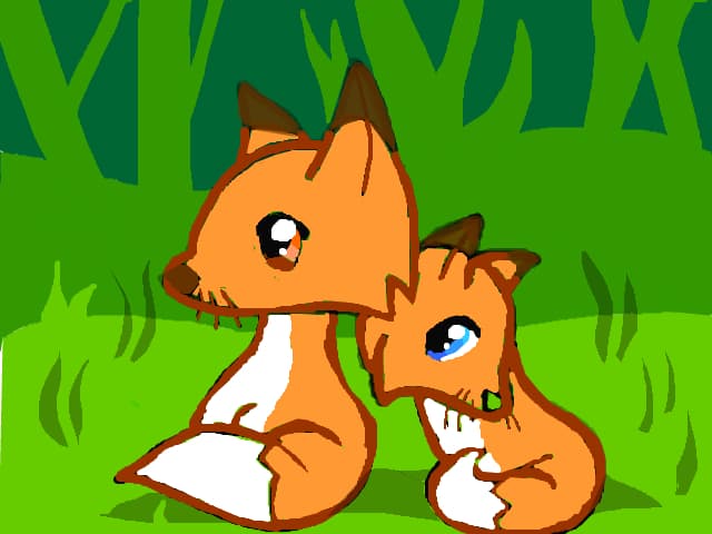 Chibi Foxes