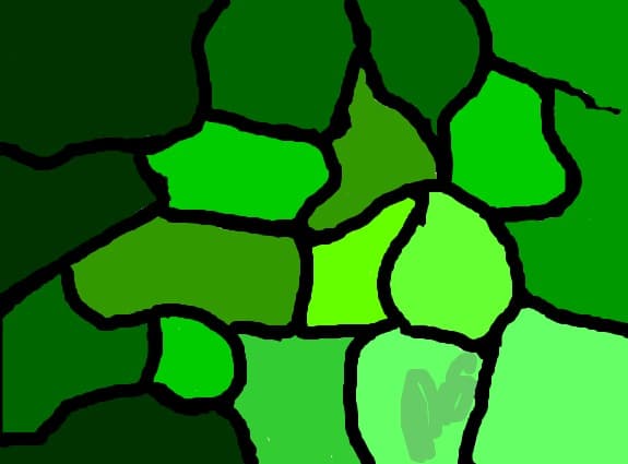Abstract verde