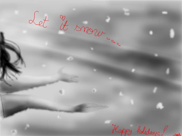Let it snow,let it snow, let it snow...