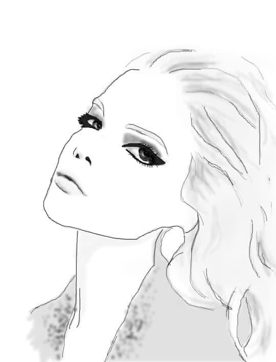 just a woman