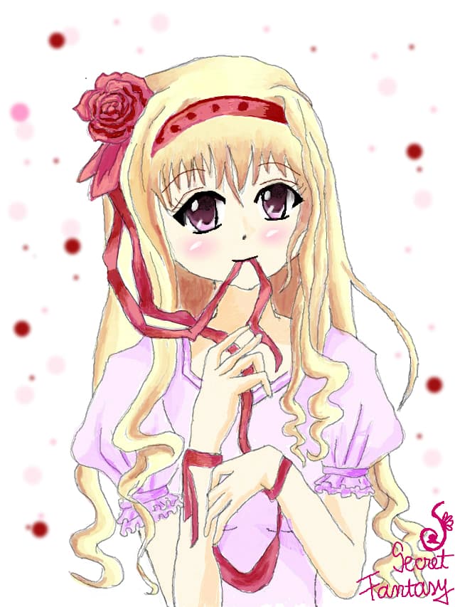 anime girl-primul desen cu tableta...dati MARE