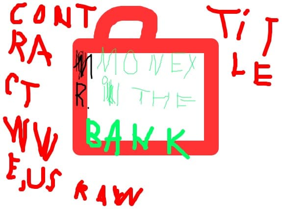 money in the bank raw