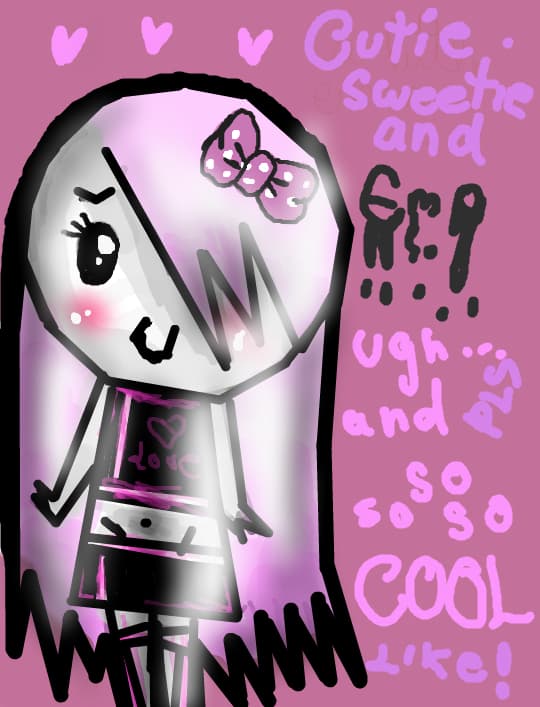 cute emo girl