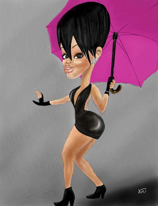 Rihanna -[caricatura]