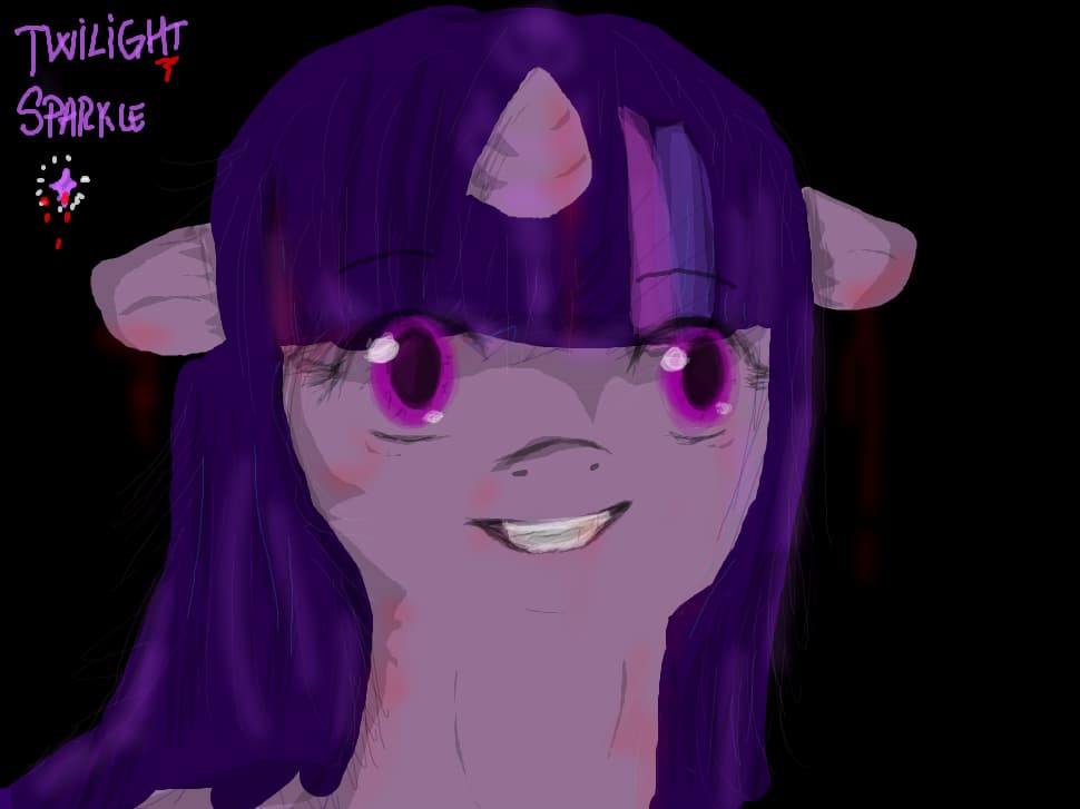 Creepy Twilight Sparkle