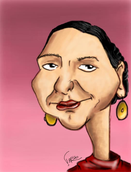 Tiganca ... caricatura