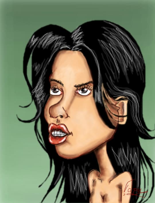 Oana .. caricatura :))... nu ma voi opri din desenat caricaturi ...!!!