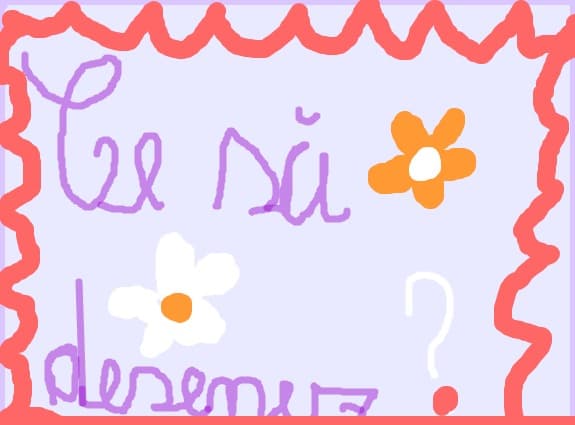 ce sa desenez