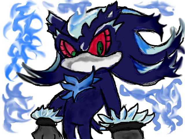 mephilest the darck hedgehog
