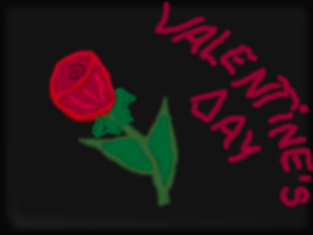 Trandafir de Valntine\'s Day
