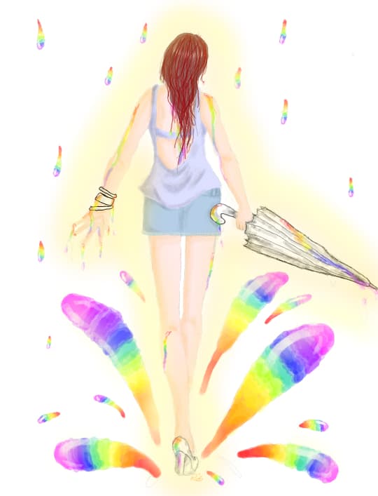 Rainbow Rain