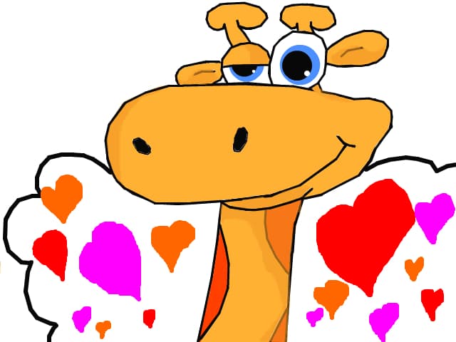 Girafa iubareata.....