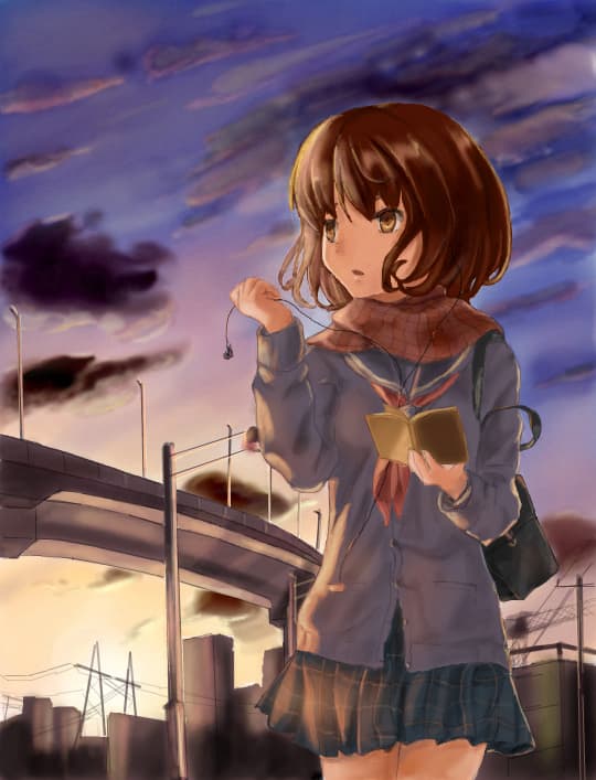 Way back from school