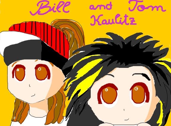 chibi bill and tom kaulitz