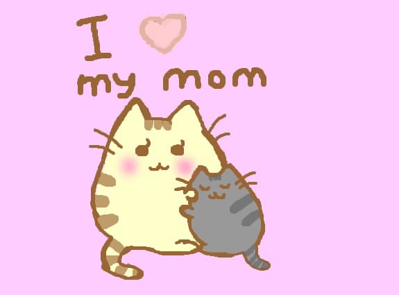 i love my mom