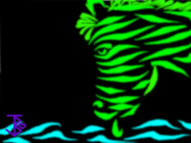 green zebra