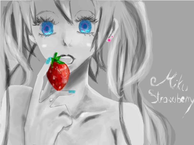 Miku strawberry