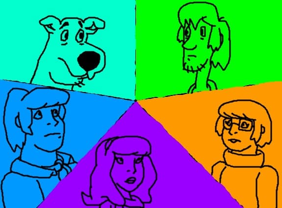 Scooby-Doo gang