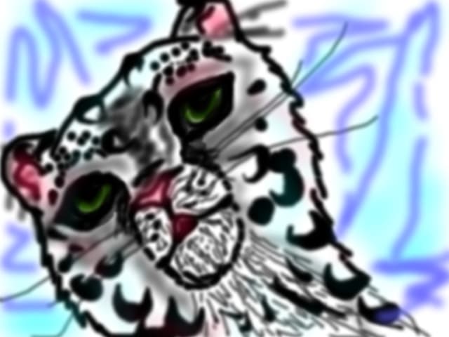 white leopy