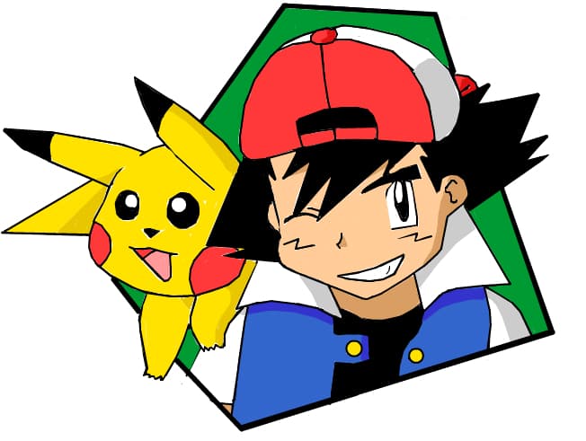 Ash and Pikachu