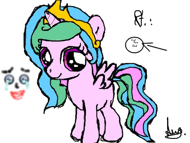 Little Princess Celestia...