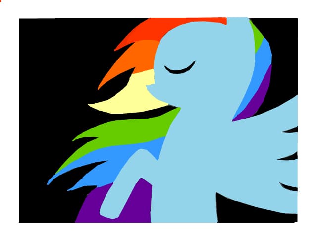 Un fel de Rainbow Dash...