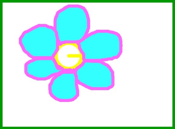 o floare